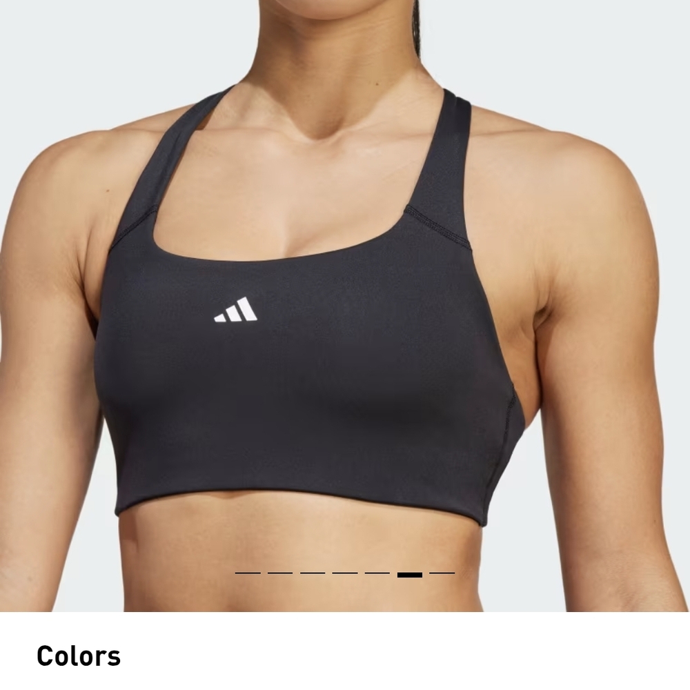 Adidas Black Sports Bra